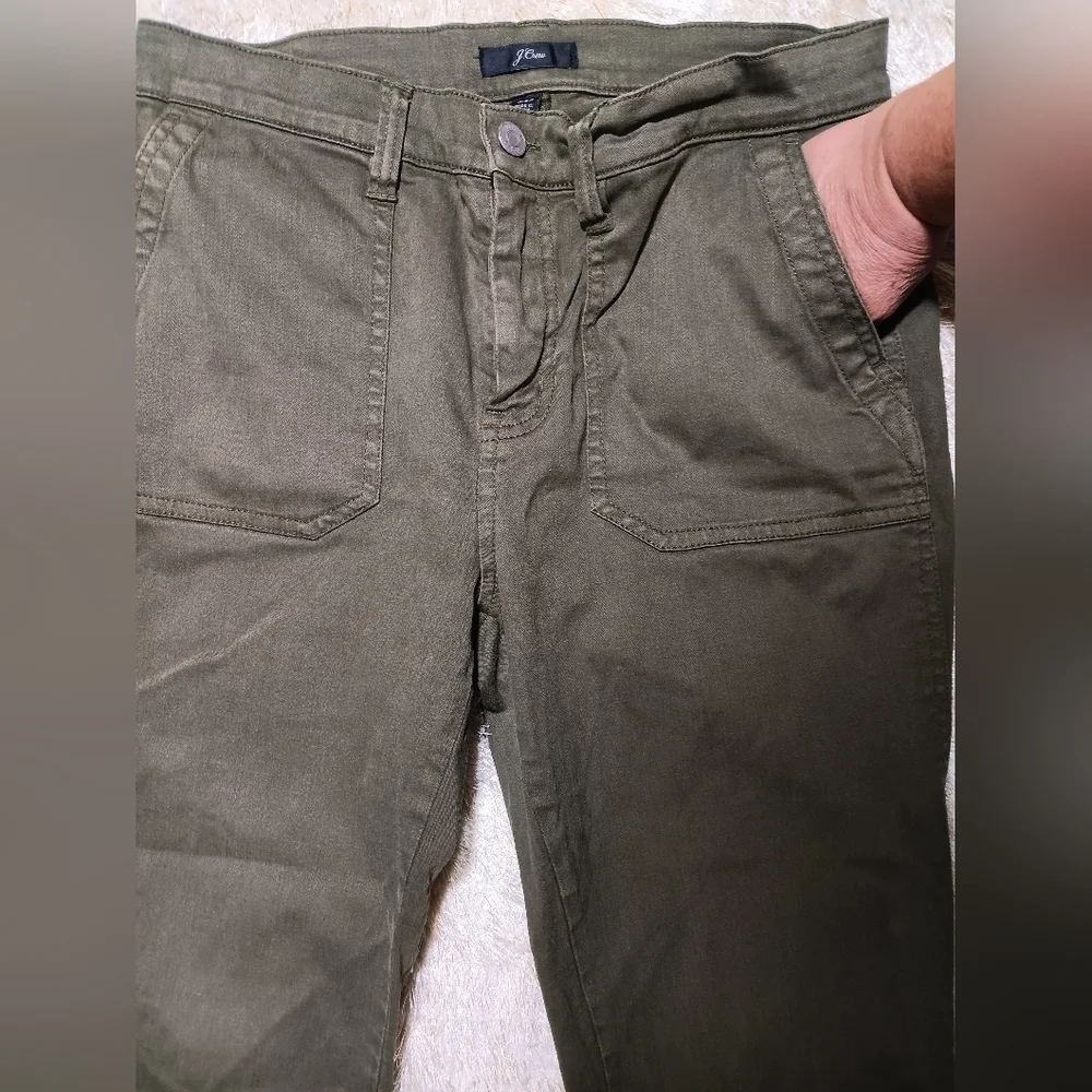 J. Crew Classic Olive Trousers